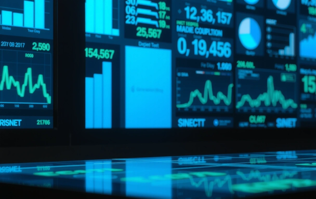 Digital transparency illustration